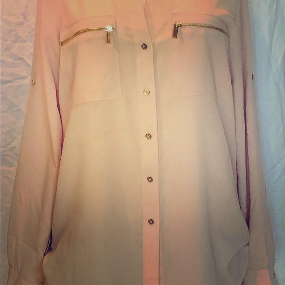 Calvin Klein Med peach button zip pocket - Picture 3 of 9